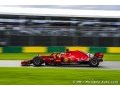 Vettel reconnaît des difficultés avec la SF71H