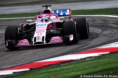 Force India affirme ses progrès à Shanghai