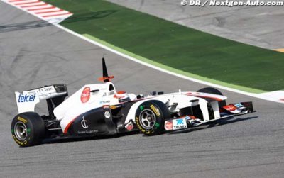 Sauber doit travailler les secteurs lents