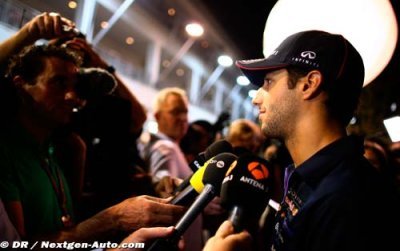 Ricciardo&nbsp;: De bonnes relations avec Vettel