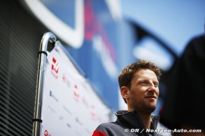 Grosjean happy to ’grow up’ with Haas
