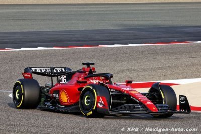 Essais F1 à Bahreïn, Jour 3&nbsp;: Leclerc est en tête à la pause