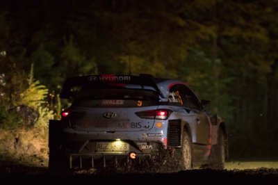 Hyundai takes second in Wales after fierce battle