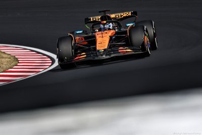McLaren F1 démarre fort au Japon mais le travail a été perturbé
