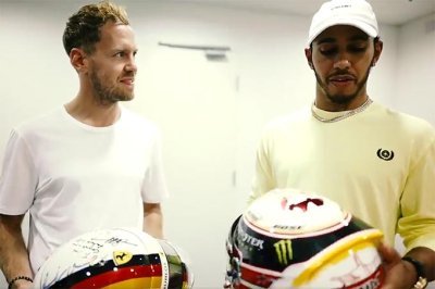 Hamilton revient sur son échange de casques avec Vettel