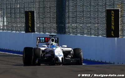 USA 2014 - GP Preview - Williams Mercedes