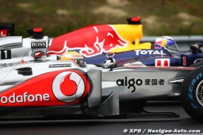 ’Un fabricant de boissons’&nbsp;? Hamilton admet que Red Bull lui a donné tort