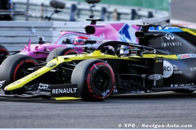 Ricciardo fait de Racing Point la principale rivale de Renault F1