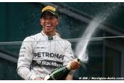 Hamilton : Je n'avais jamais imaginé pouvoir gagner 4 fois de suite