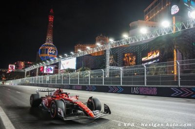 Las Vegas, EL2 : Leclerc termine en tête après une longue journée