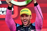 Gasly évoque ‘une journée historique' pour Alpine F1 et la France