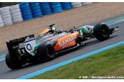 Du roulage pour Force India aujourd'hui