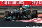 Hamilton snatches pole in Hungary