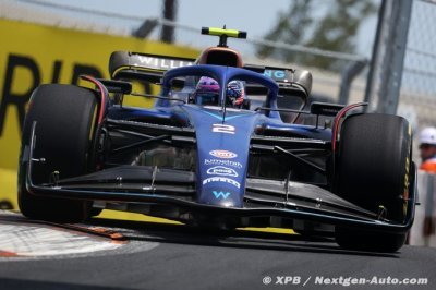 Une journée ’difficile’ mais de l’espoir pour Williams F1