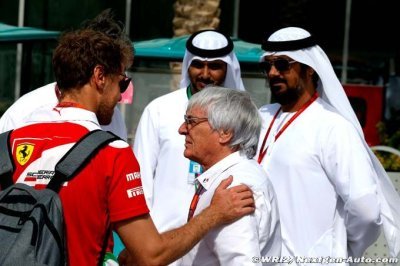 Ecclestone souhaite voir Ferrari en forme pour le bien de la F1