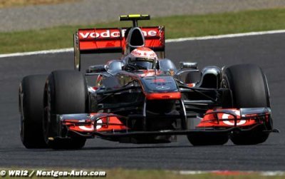 Button still on top in Japan