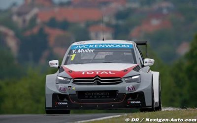 Hungaroring, Course 1&nbsp;: Muller de bout en bout