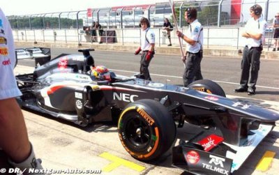 Robin Frijns a accumulé les tours aujourd’hui