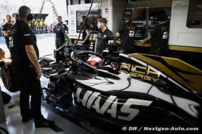 Haas sponsor targets world championship