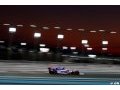 Racing Point espère viser la Q3 demain à Abu Dhabi