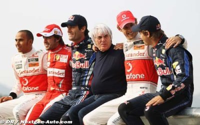 Ecclestone a une préférence pour Vettel et Webber