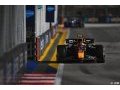 Perez veut des évolutions chez Red Bull après 'le cauchemar' de Singapour