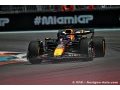 Verstappen enchaîne avec une pole au Grand Prix de Miami de F1
