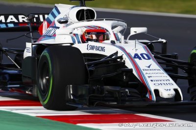 Kubica&nbsp;: J’ai cerné les faiblesses de la Williams FW41 en une matinée