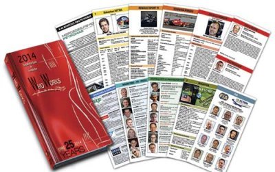 Les guides Who Works in F1 et Who Works in Motorsports 2014 disponibles