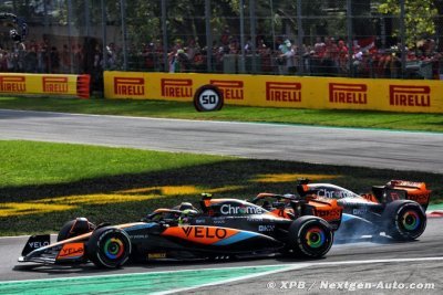 Stella juge le contact entre les pilotes McLaren F1 ’inacceptable’