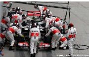 McLaren explique les ratés dans les stands