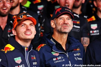 Red Bull&nbsp;: Newey salue le ’travail superbe’ de Verstappen
