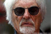 Ecclestone pense qu'avoir mis la F1 en bourse était une erreur