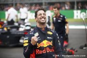 Ricciardo se dit 'fier' d'avoir privé Verstappen d'un record