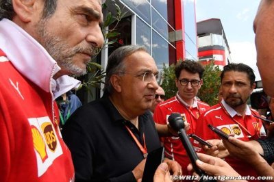 Marchionne not confirming Monza driver call