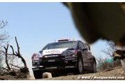 SS2: Ostberg takes the lead