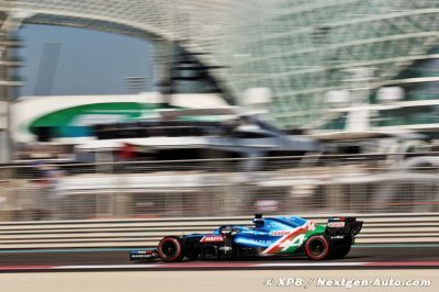 Superbe 1ère journée à Yas Marina pour Alpine F1