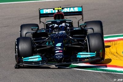 Imola, EL1&nbsp;: Bottas et Mercedes F1 en tête après une séance animée