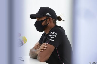 Hamilton révèle avoir perdu 4 kilos à cause du Covid-19