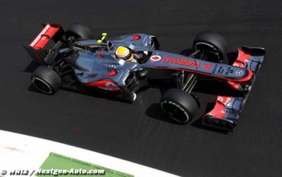 Hamilton se dit surpris d’être en pole