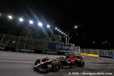 La voiture de sécurité est arrivée trop tôt pour les pilotes Alfa Romeo F1