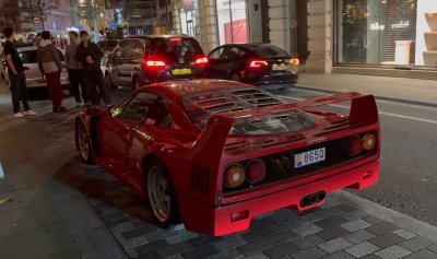 La Ferrari F40 accidentée de Lando Norris refait surface&nbsp;!