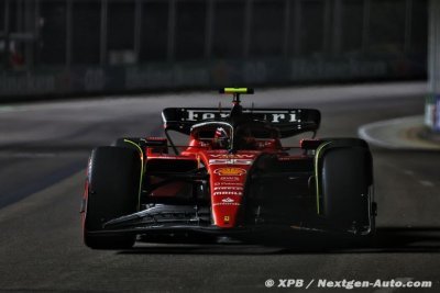 Sainz en pole grâce à une ’très bonne’ Ferrari qui le rend ’confiant’