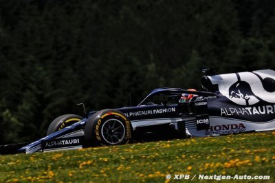 Tsunoda prend 3 places de pénalité sur la grille en Styrie