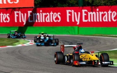 Monza, Course 2&nbsp;: Palmer vainqueur depuis la pole