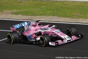 Force India a attendu que la piste sèche pour faire rouler Pérez