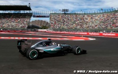 Hamilton revient sur l’arrêt supplémentaire des Mercedes au Mexique