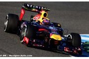 Webber satisfait de sa première journée avec la RB9