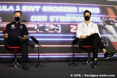 Rivalité personnelle, légalité des ailerons arrière&nbsp;: Horner et Wolff jouent l’apaisement