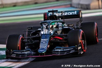 Les Aston Martin en retrait ce vendredi à Djeddah